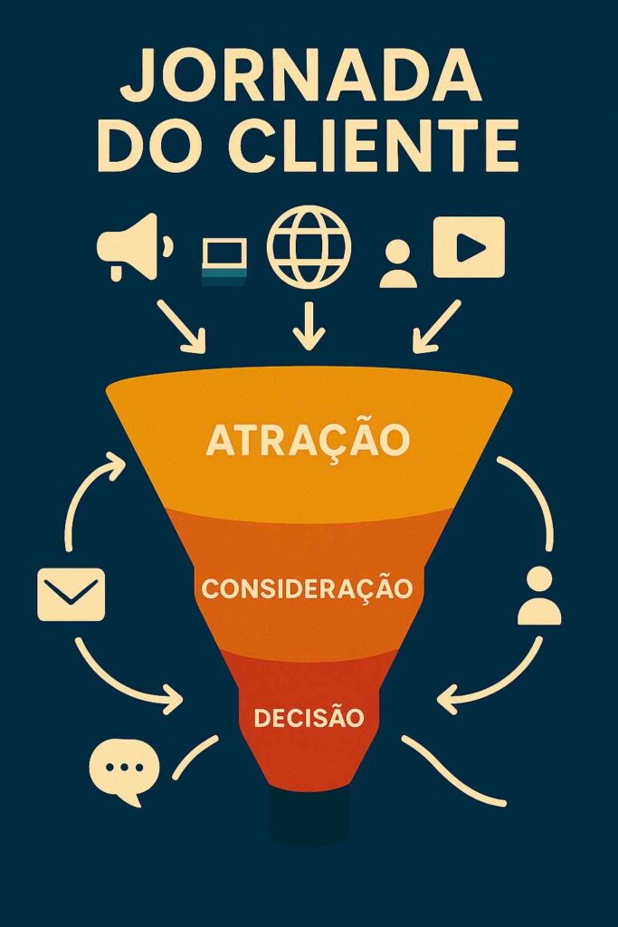 Mapeamento de Engajamento no Funil de Vendas - Etapas de Conversão Estratégica